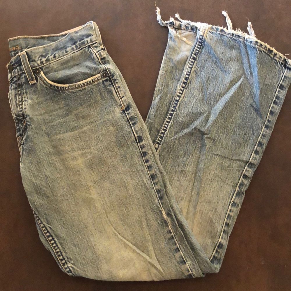 Bullhead Slim Boot Distressed Jeans Size 28x30